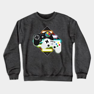 A - VIDEO GAME CONTROL FOR PLAYER Crewneck Sweatshirt